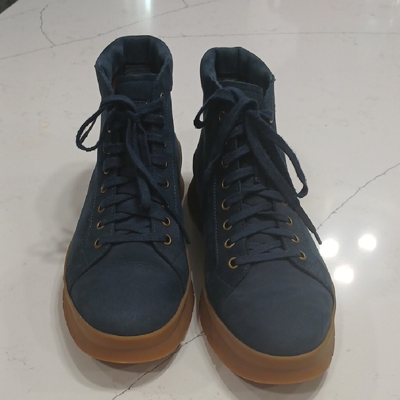 Cole Haan Men's Navy High-Top Sneakers, Gentle Used Sz 10m - Picture 3 of 11